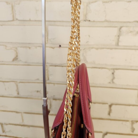 Like New Coach Sage Pink Leather Shoulder Bag Pure - Picture 7 of 15